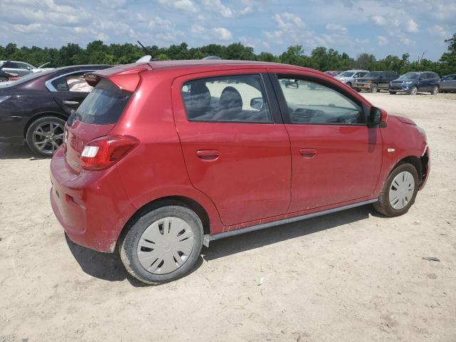 Hatchbacks MITSUBISHI MIRAGE 2017 Czerwony