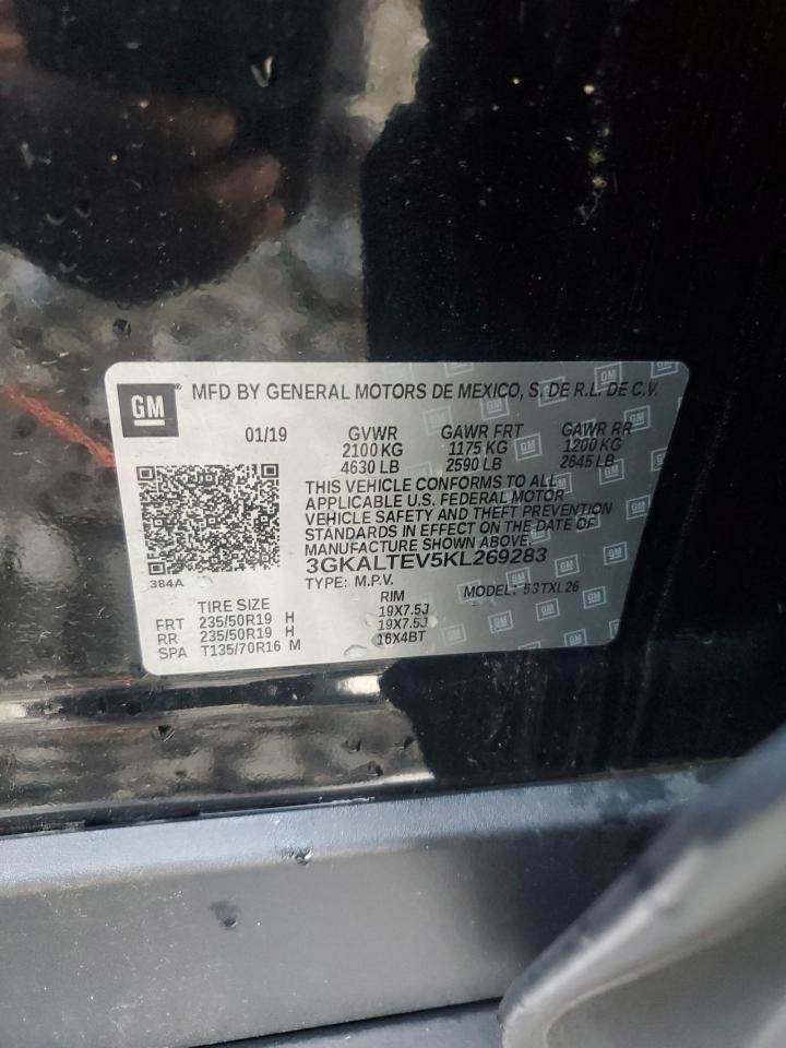 2019 GMC Terrain Sle VIN: 3GKALTEV5KL269283 Lot: 65547075
