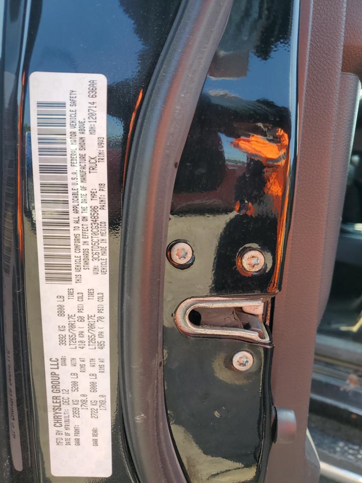 2012 Dodge Ram 2500 St VIN: 3C6TD5CT0CG348506 Lot: 62876745