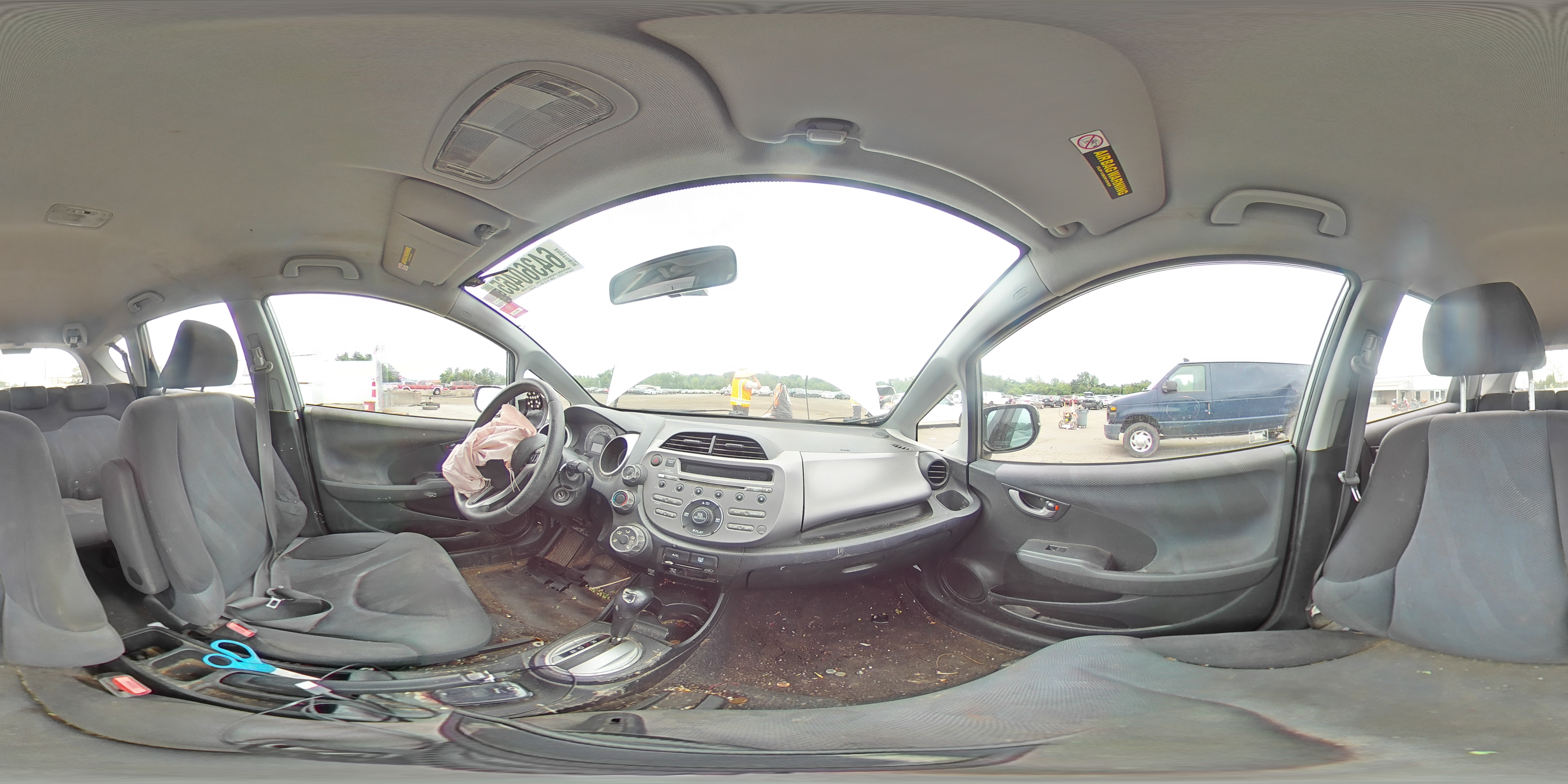 2010 Honda Fit Sport VIN: JHMGE8H47AC005068 Lot: 64360465