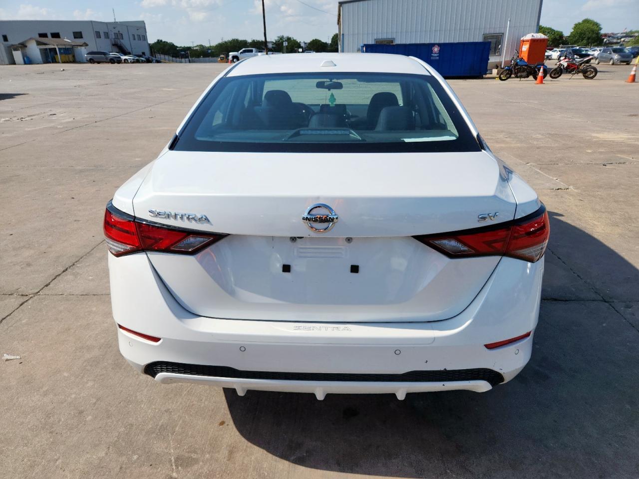 2022 Nissan Sentra Sv VIN: 3N1AB8CV7NY318993 Lot: 63271435