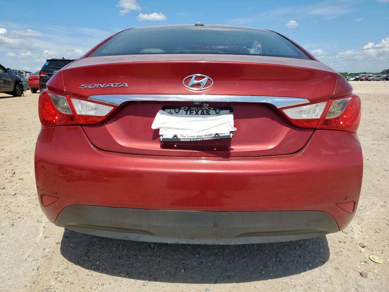 2014 Hyundai Sonata Gls VIN: 5NPEB4AC0EH912587 Lot: 70937375