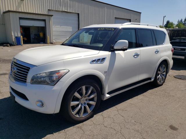  INFINITI QX80 2014 Белы