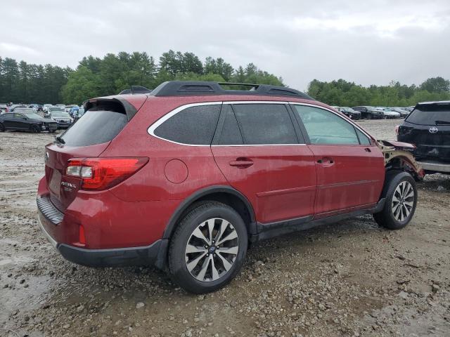  SUBARU OUTBACK 2016 Красный