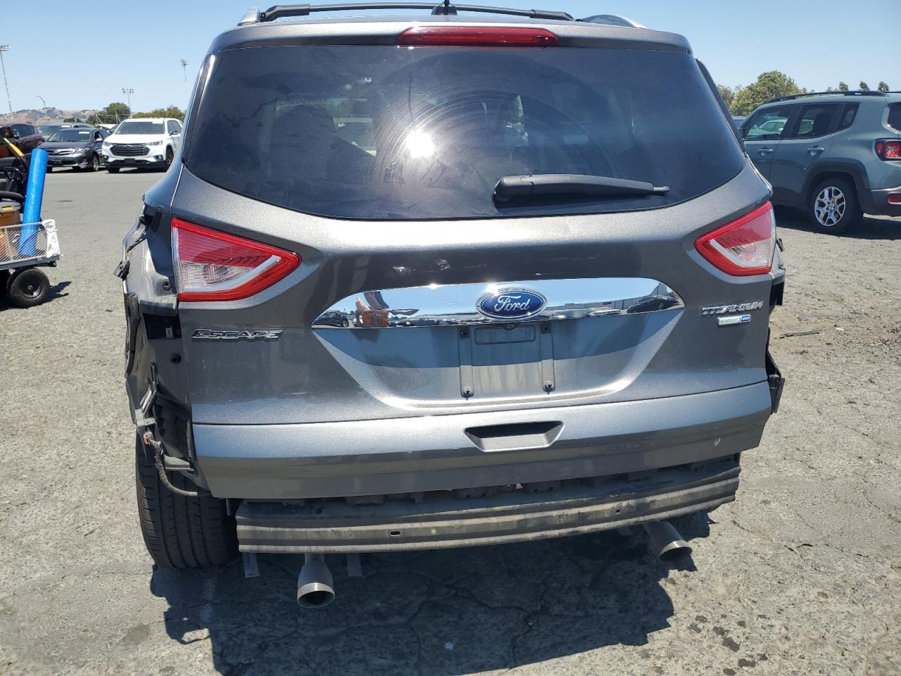 2014 Ford Escape Titanium VIN: 1FMCU9JX8EUB32324 Lot: 64663365