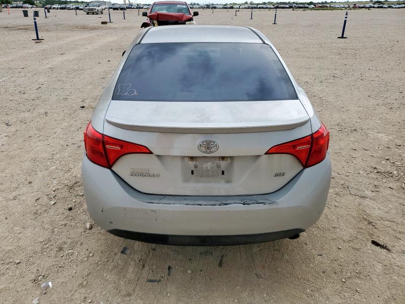  TOYOTA COROLLA 2017 Серебристый