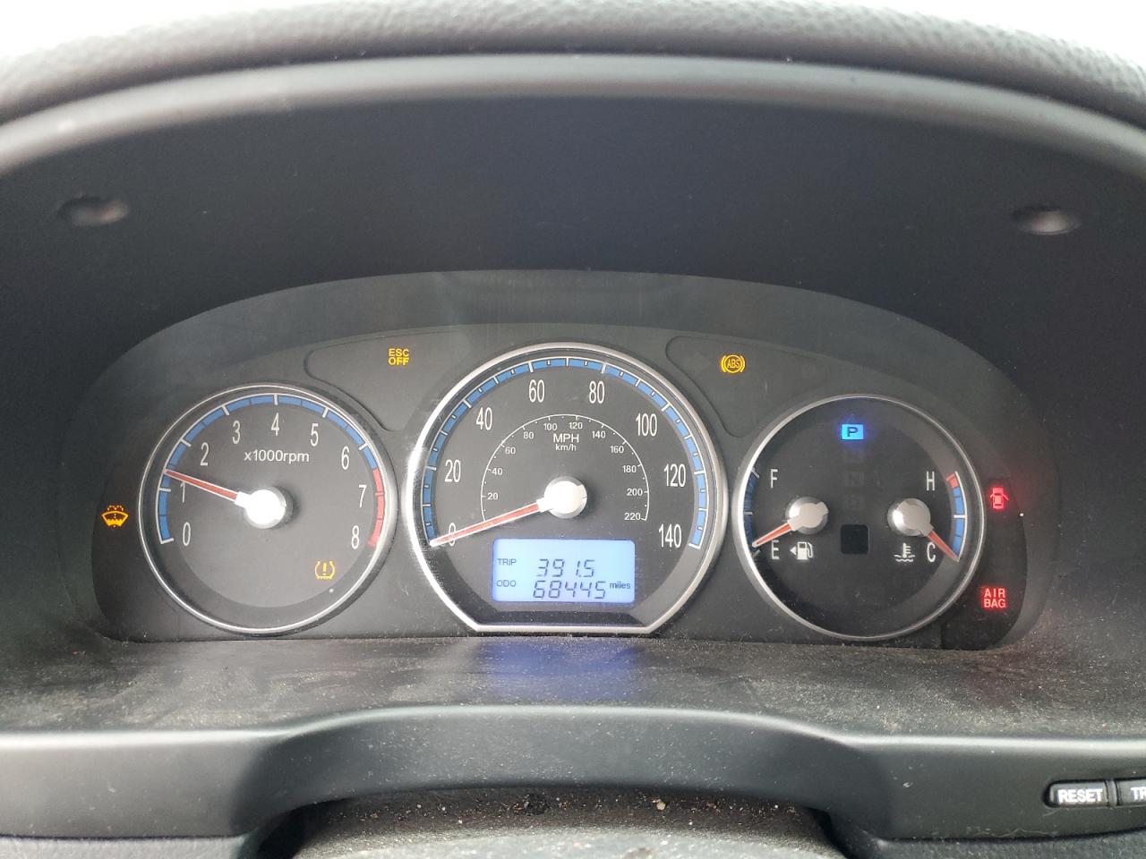 2009 Hyundai Santa Fe Gls VIN: 5NMSG13D49H289986 Lot: 65086385