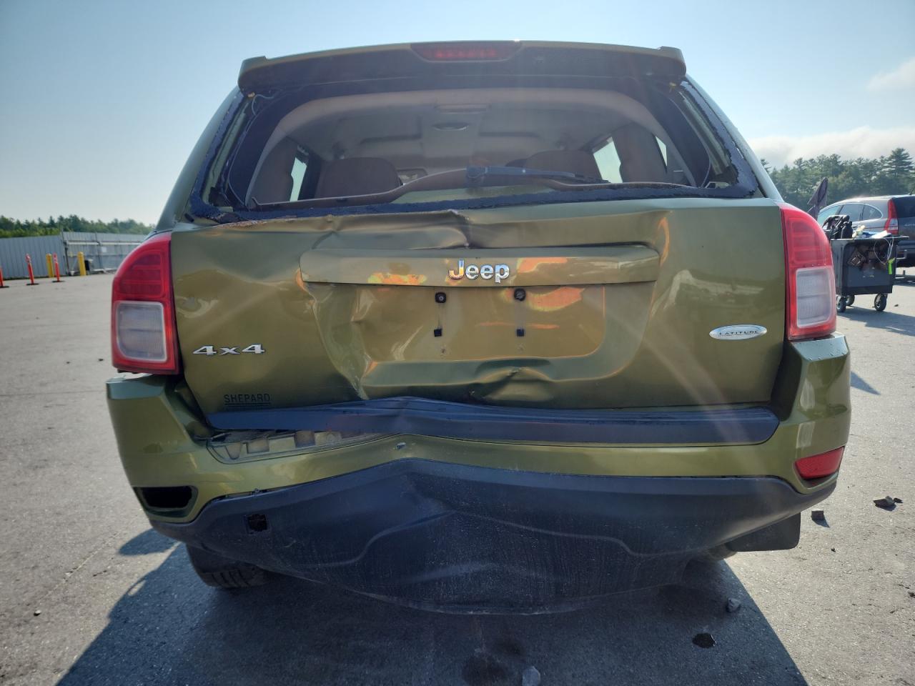 2012 Jeep Compass Latitude VIN: 1C4NJDEB2CD554917 Lot: 65537365