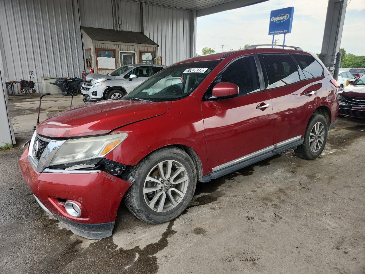 2014 Nissan Pathfinder S VIN: 5N1AR2MM6EC613275 Lot: 66345115