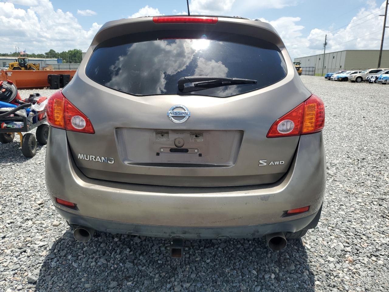 2009 Nissan Murano S VIN: JN8AZ18W49W107799 Lot: 65347195