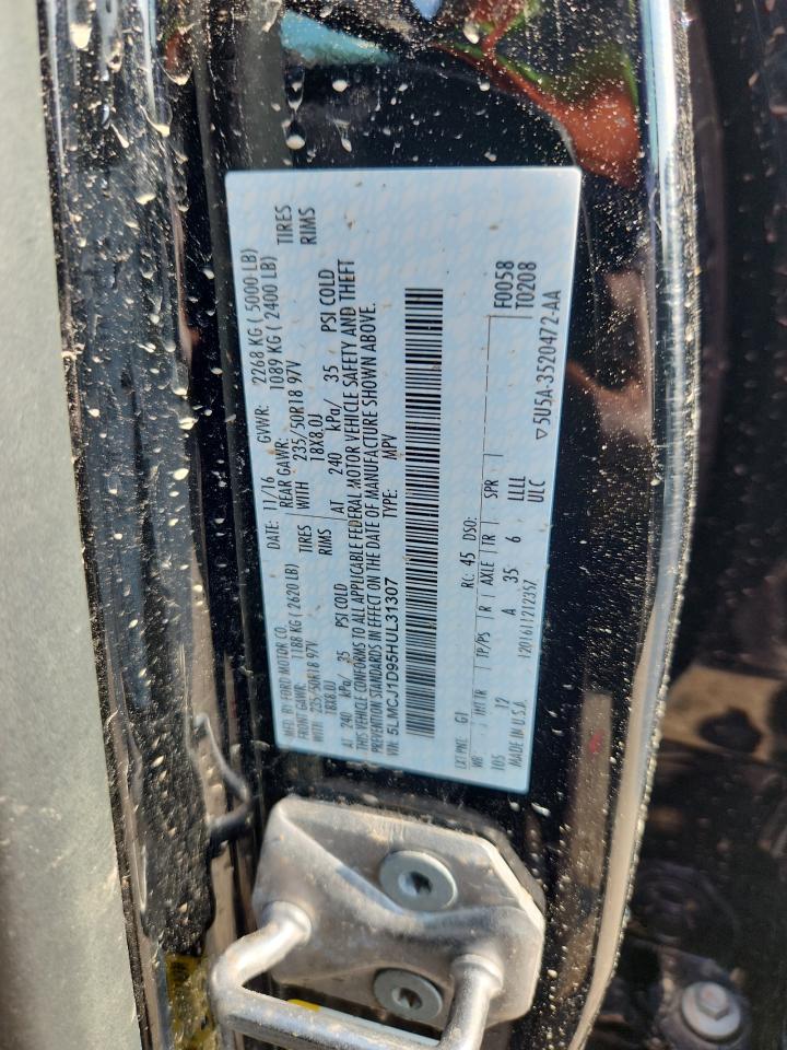 2017 Lincoln Mkc Premiere VIN: 5LMCJ1D95HUL31307 Lot: 63396705