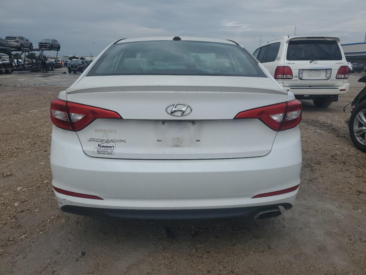 2017 Hyundai Sonata Se VIN: 5NPE24AF4HH472873 Lot: 65497365