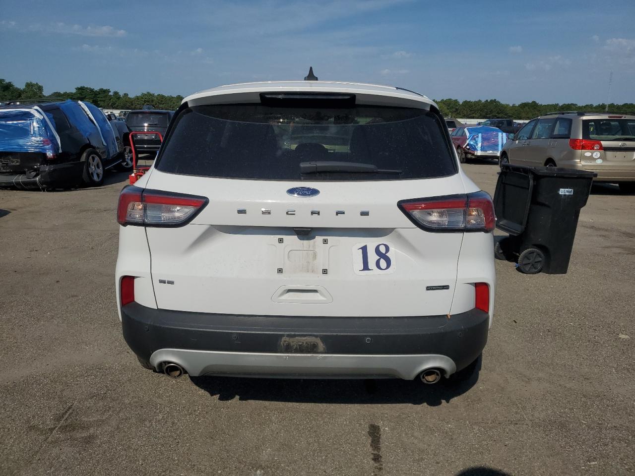 2022 Ford Escape Se VIN: 1FMCU9BZXNUA17207 Lot: 66705345