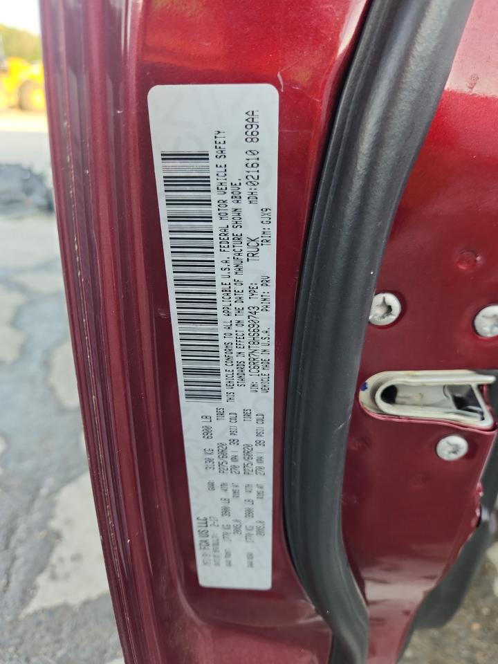 2017 Ram 1500 Laramie VIN: 1C6RR7NT8HS690743 Lot: 65939815