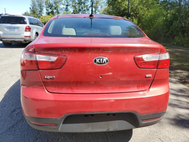  KIA RIO 2014 Czerwony