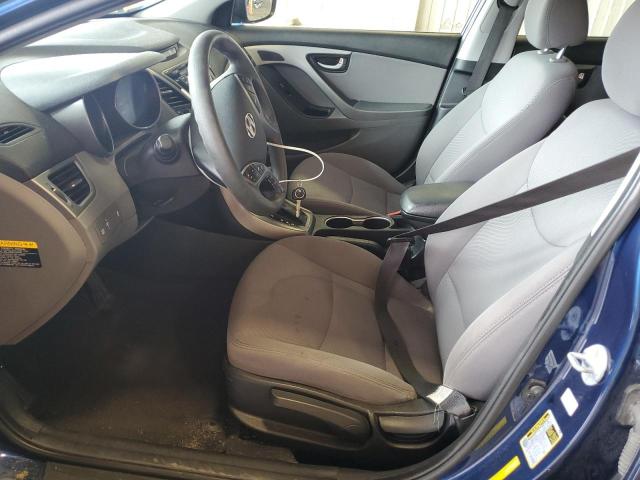  HYUNDAI ELANTRA 2015 Granatowy