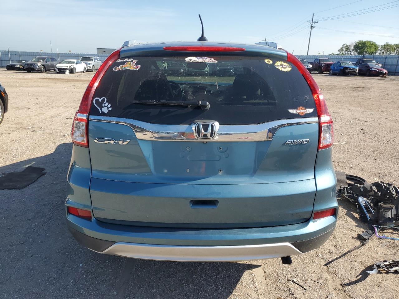 2015 Honda Cr-V Exl VIN: 5J6RM4H77FL009428 Lot: 64616365