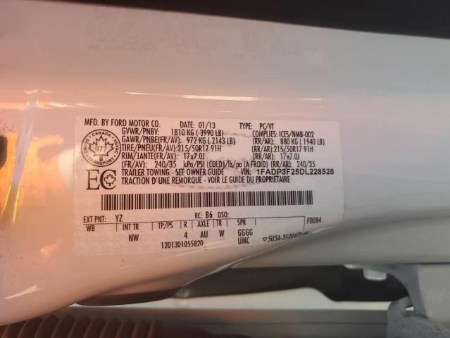 2013 FORD FOCUS SE  