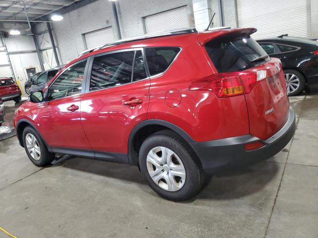  TOYOTA RAV4 2015 Czerwony