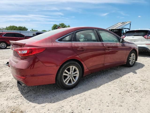 Sedans HYUNDAI SONATA 2015 Red