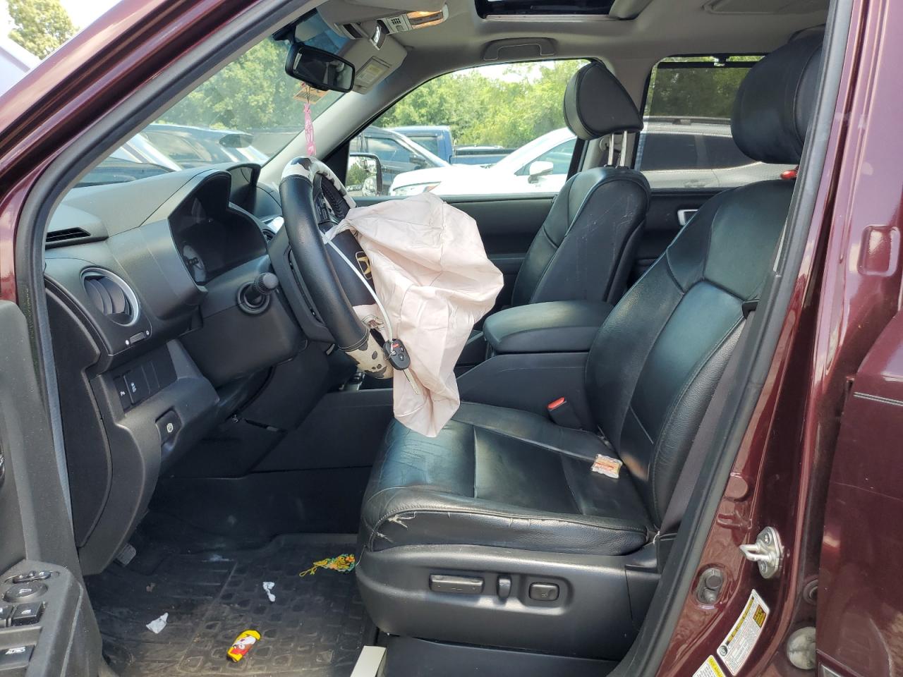 2012 Honda Pilot Touring VIN: 5FNYF3H96CB026811 Lot: 64174215