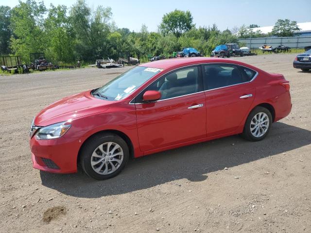  NISSAN SENTRA 2018 Красный