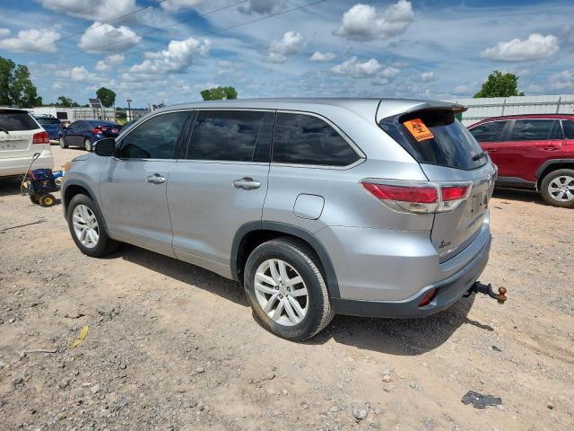  TOYOTA HIGHLANDER 2015 Srebrny