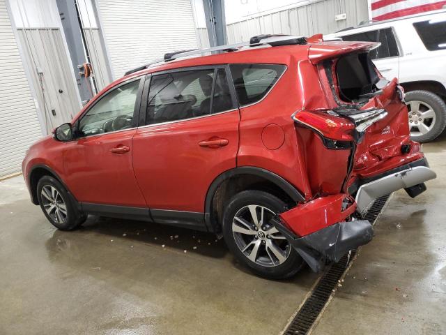  TOYOTA RAV4 2017 Красный