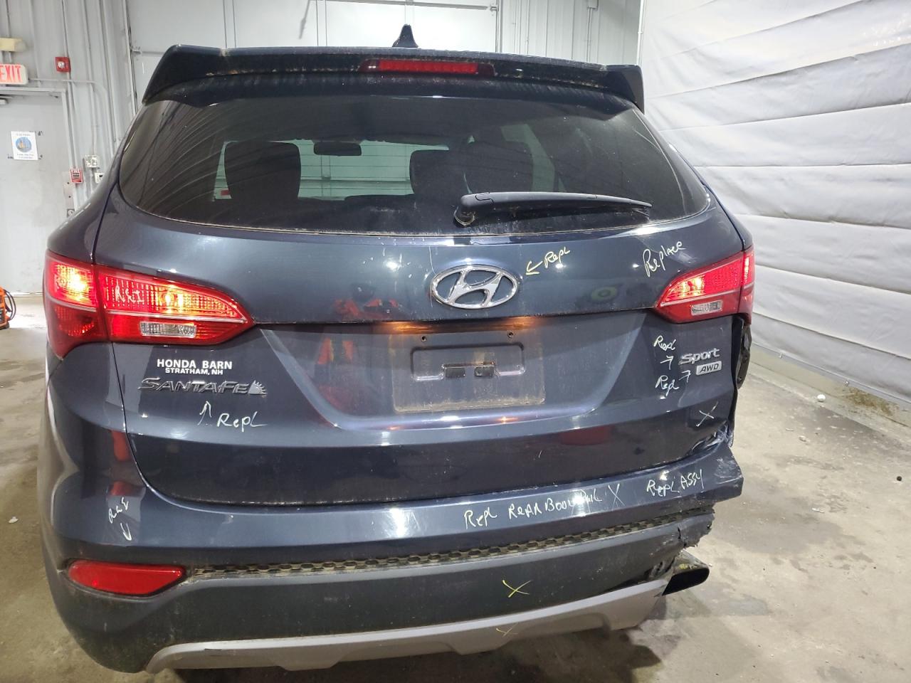 2016 Hyundai Santa Fe Sport VIN: 5XYZTDLB9GG378342 Lot: 62885685