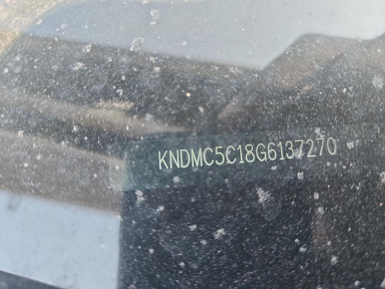2016 Kia Sedona Ex VIN: KNDMC5C18G6137270 Lot: 65740325