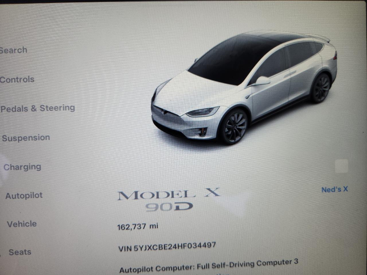 5YJXCBE24HF034497 2017 Tesla Model X