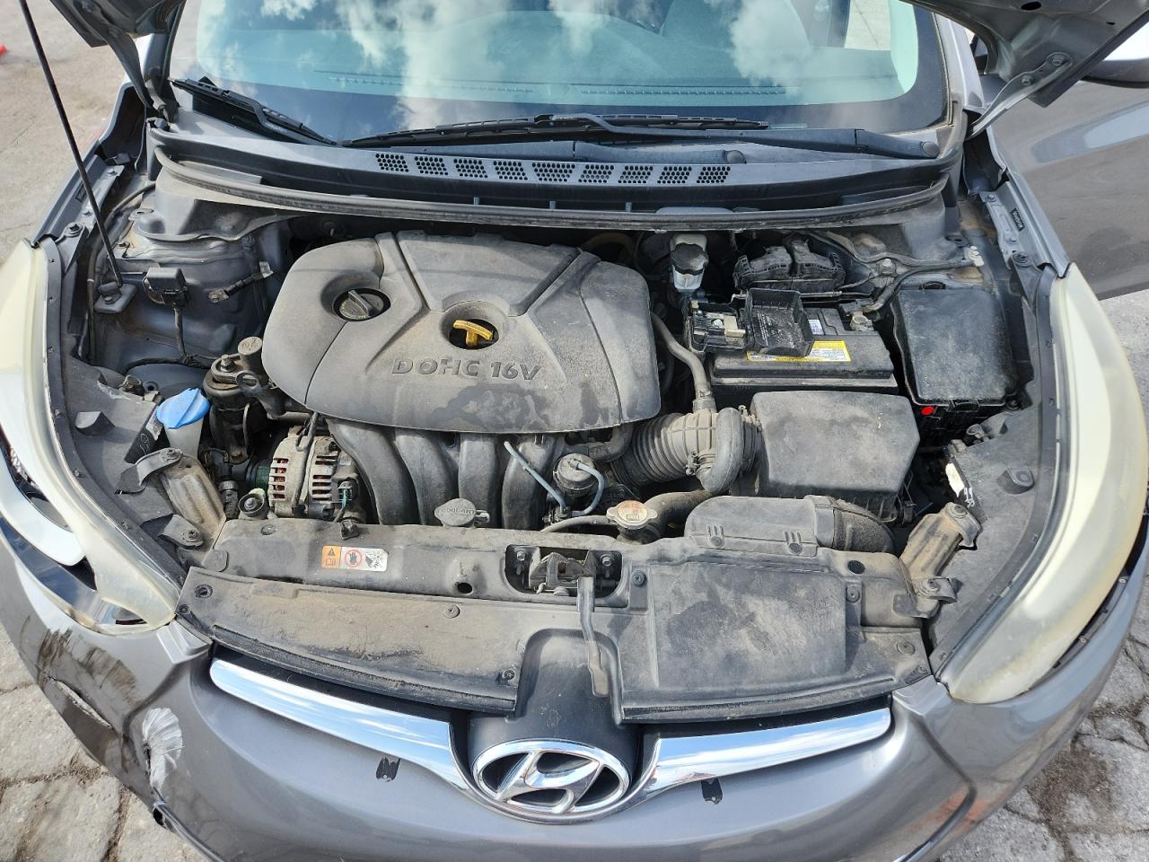 2014 Hyundai Elantra Se VIN: 5NPDH4AE9EH470498 Lot: 65188395