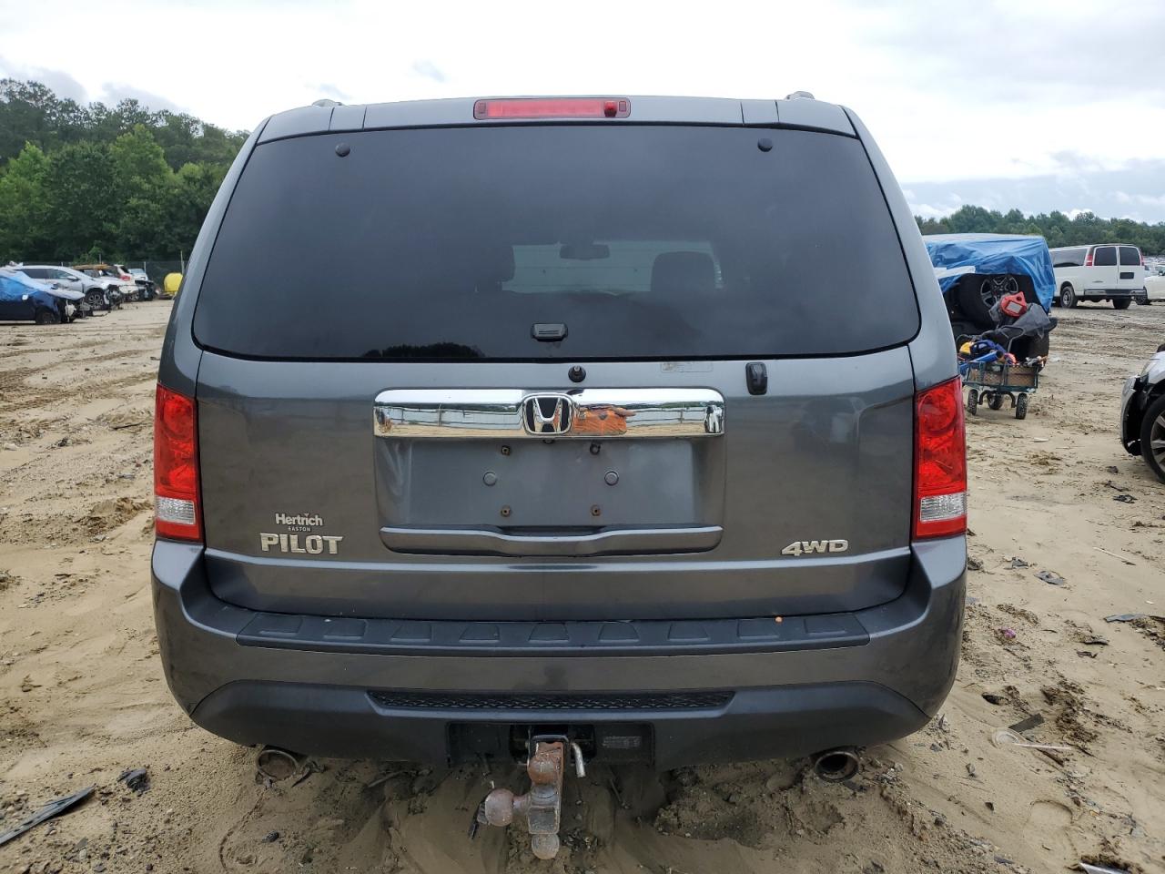 2012 Honda Pilot Exl VIN: 5FNYF4H57CB042048 Lot: 64118215