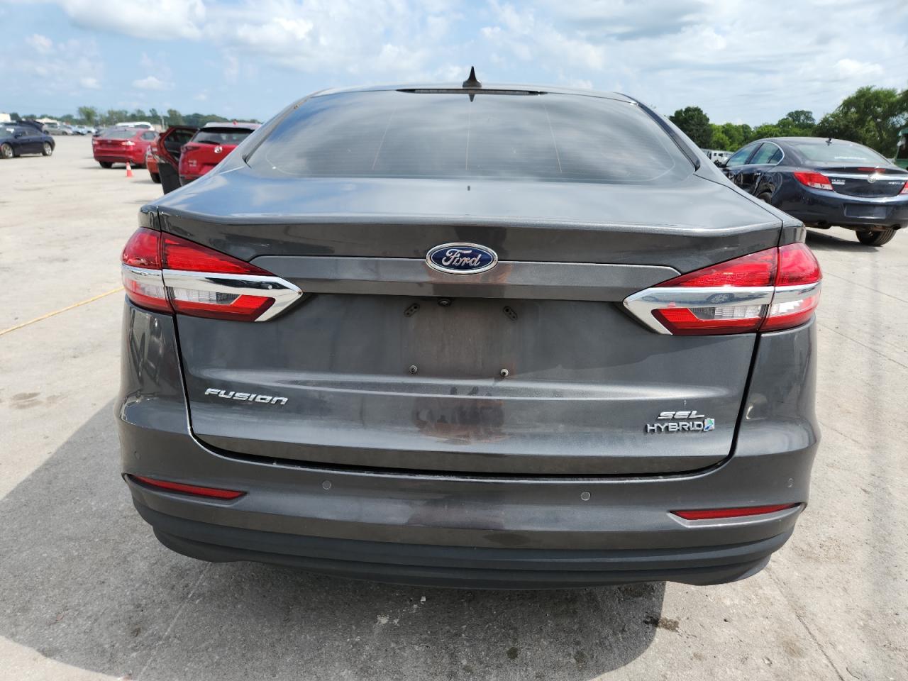 2019 Ford Fusion Sel VIN: 3FA6P0MU8KR123749 Lot: 65087645