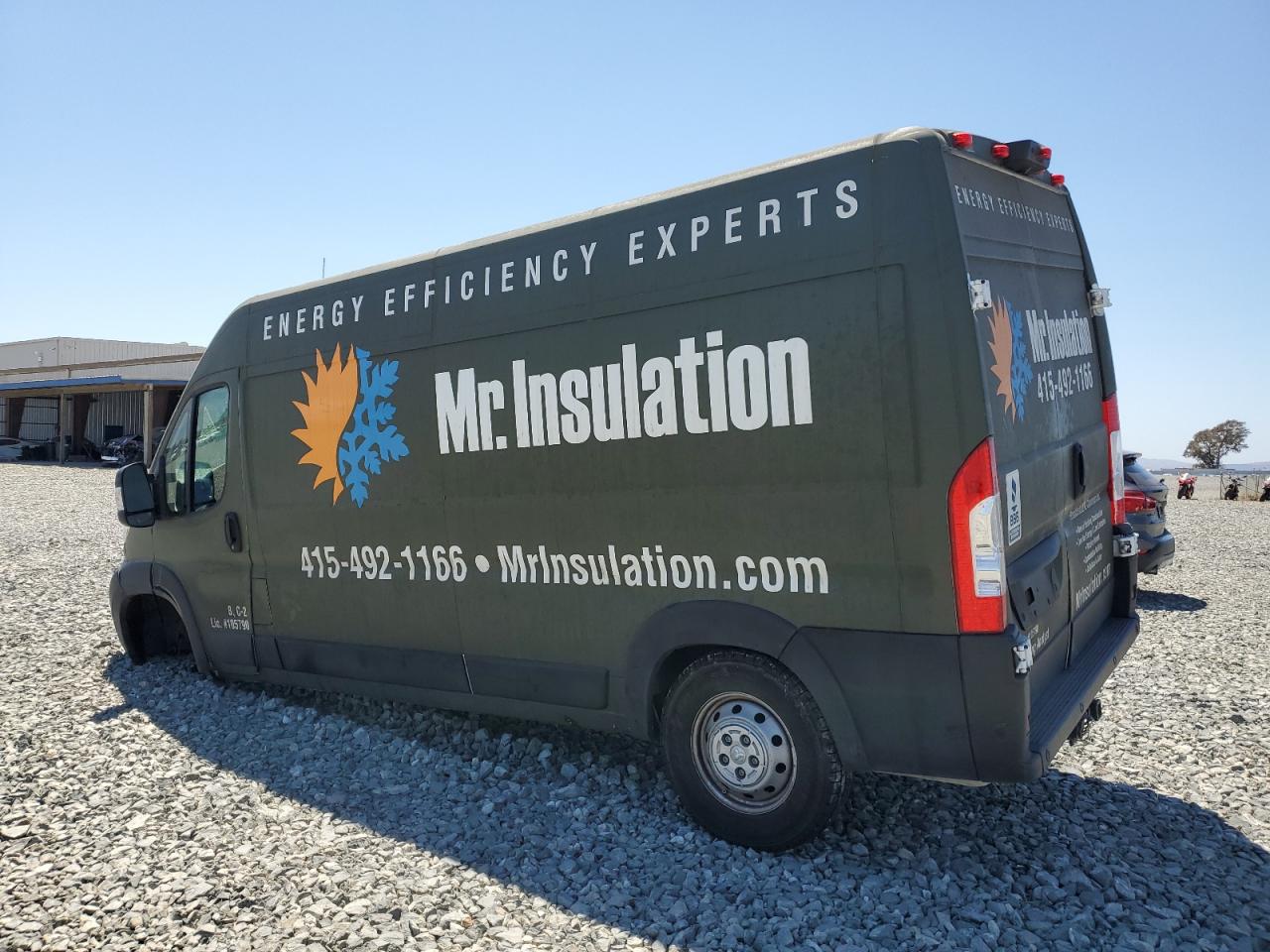 2021 Ram Promaster 2500 2500 High VIN: 3C6LRVDG3ME512542 Lot: 66569985