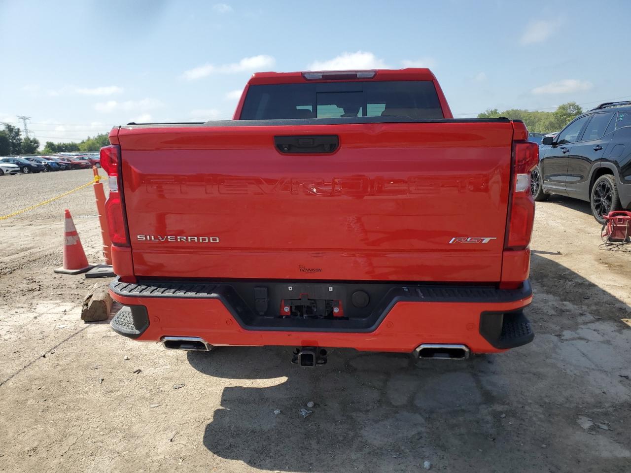 2022 Chevrolet Silverado K1500 Rst VIN: 1GCUDEELXNZ551528 Lot: 64266315