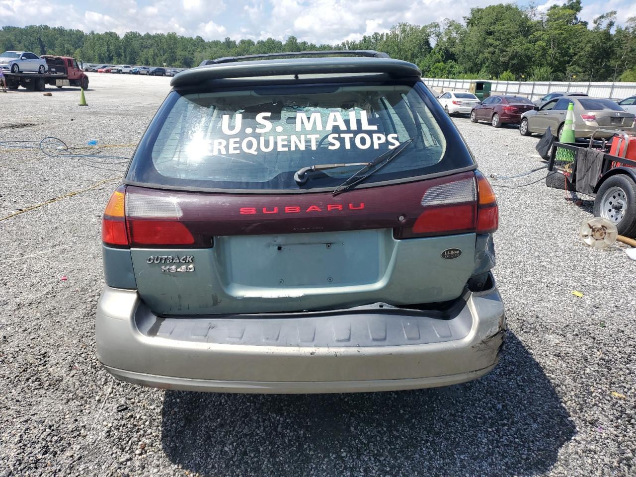 2000 Subaru Legacy Outback VIN: 4S3BH665XY7638444 Lot: 65035155