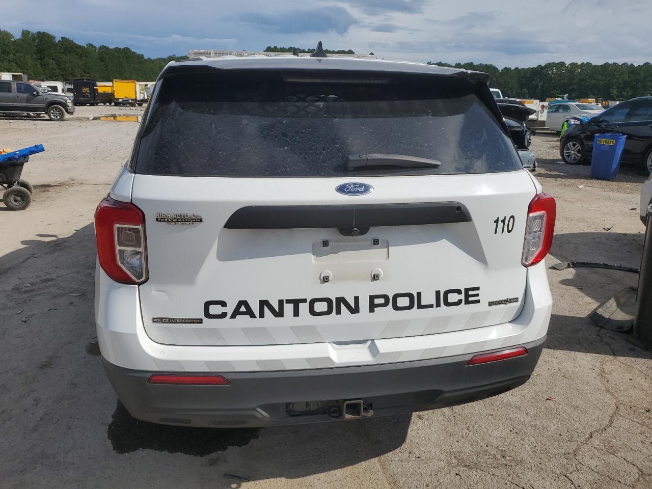2022 Ford Explorer Police Interceptor VIN: 1FM5K8AB2NGA29072 Lot: 65340985