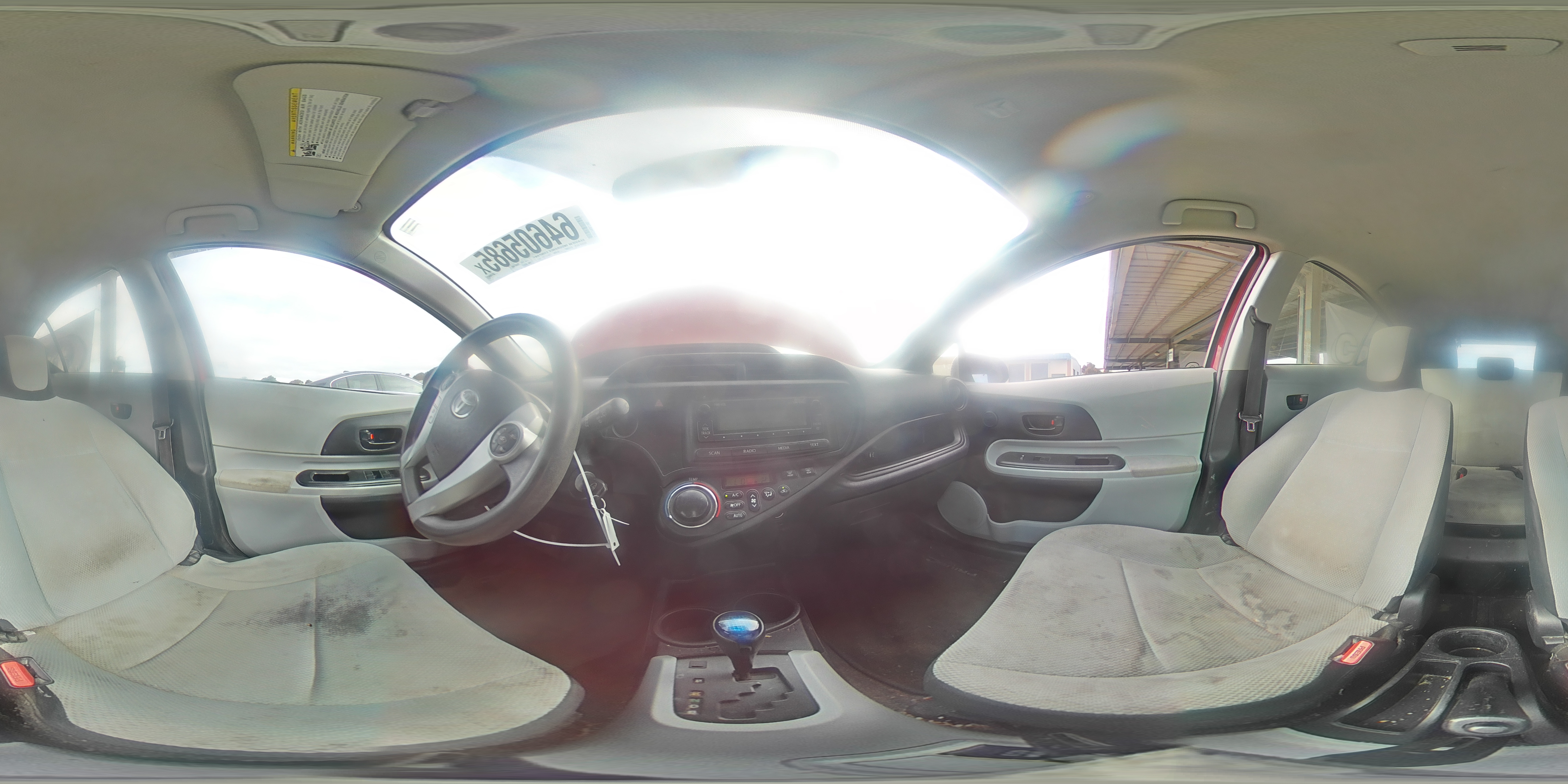 2013 Toyota Prius C VIN: JTDKDTB34D1533572 Lot: 64605685