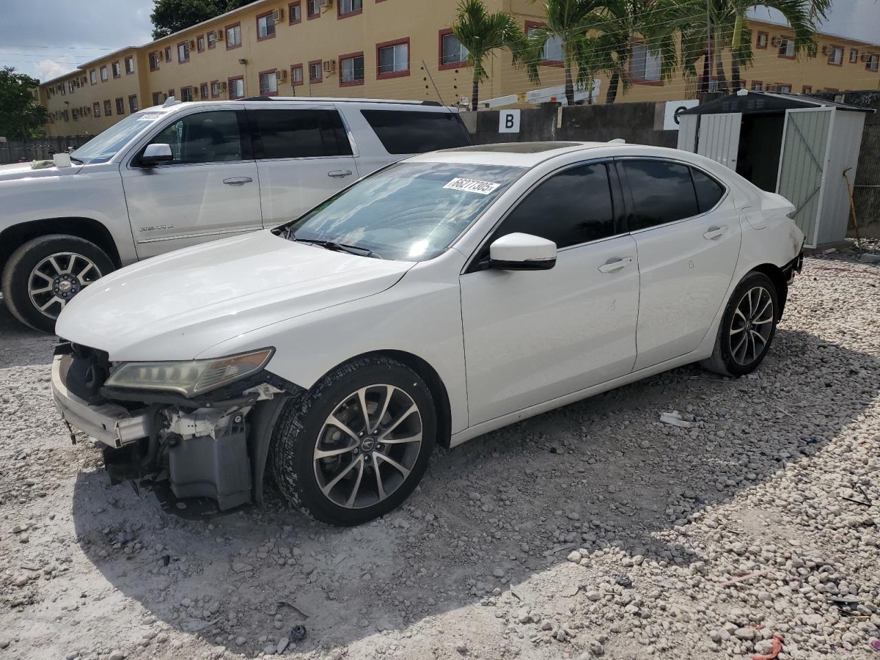 2017 Acura Tlx Tech VIN: 19UUB2F52HA005203 Lot: 66277305