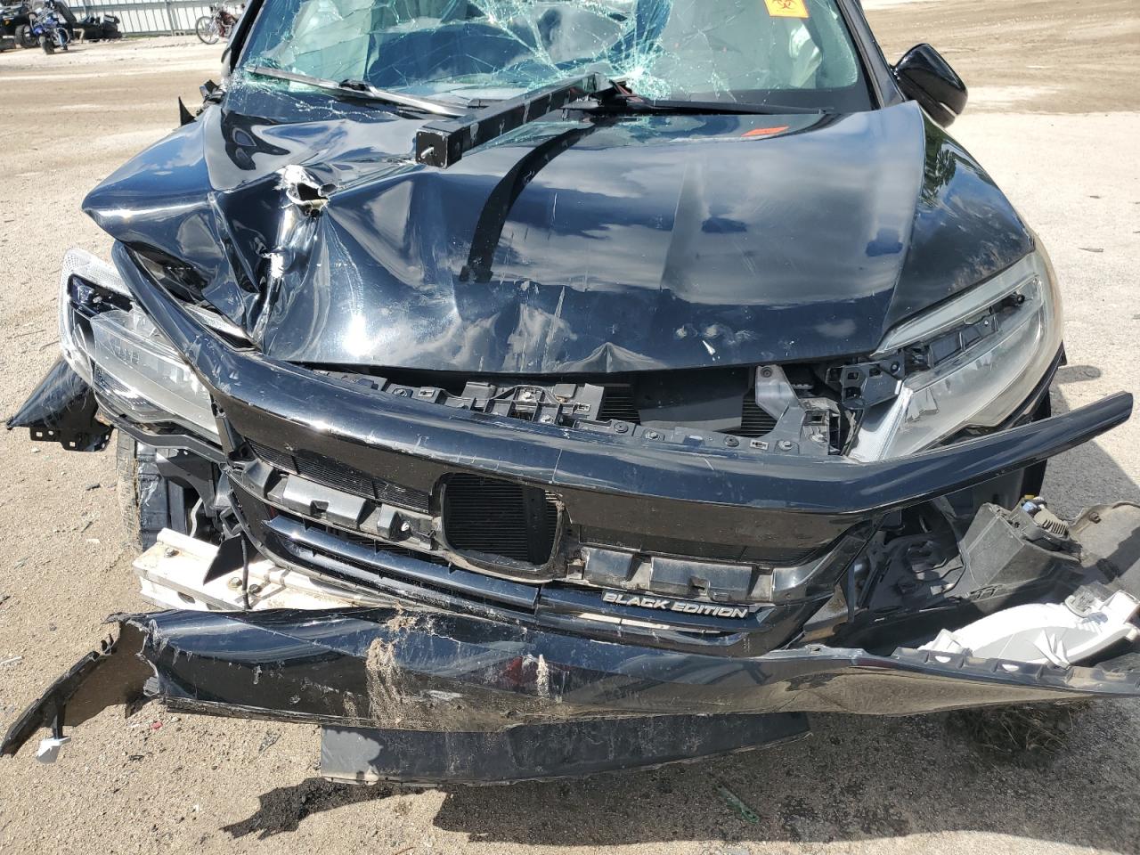 2020 Honda Pilot Black VIN: 5FNYF6H71LB014405 Lot: 64801935