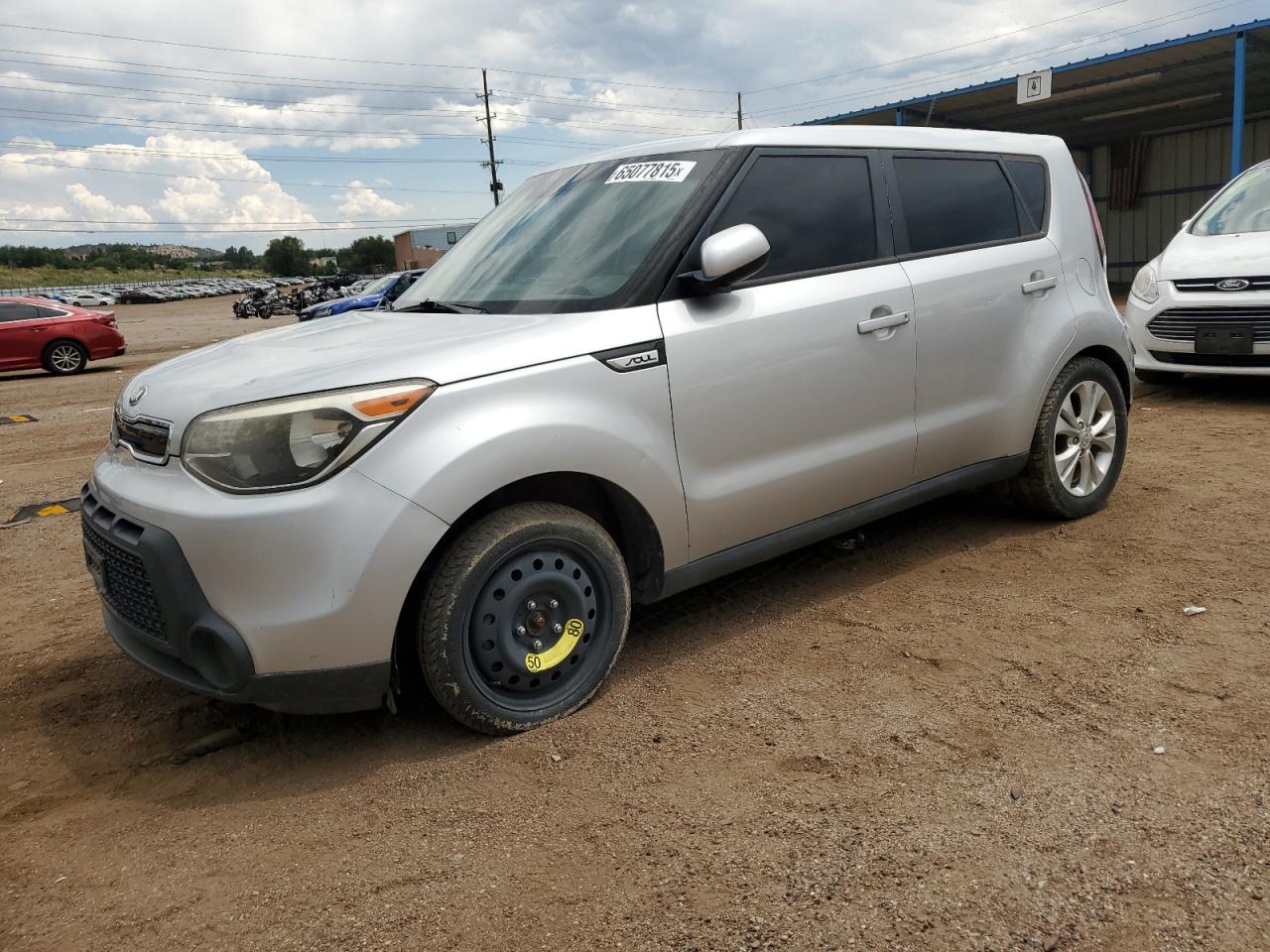 2015 Kia Soul + VIN: KNDJP3A53F7780877 Lot: 65077815