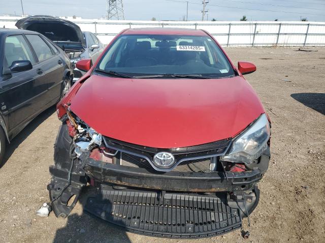  TOYOTA COROLLA 2016 Красный