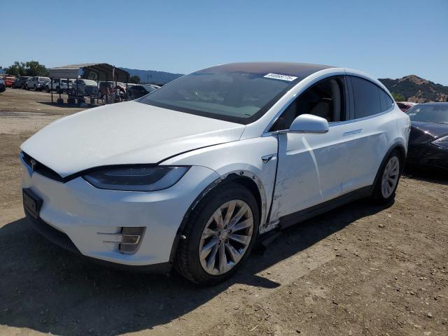  TESLA MODEL X 2018 Biały