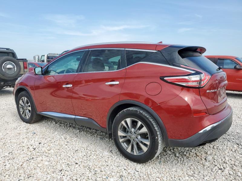  NISSAN MURANO 2015 Czerwony