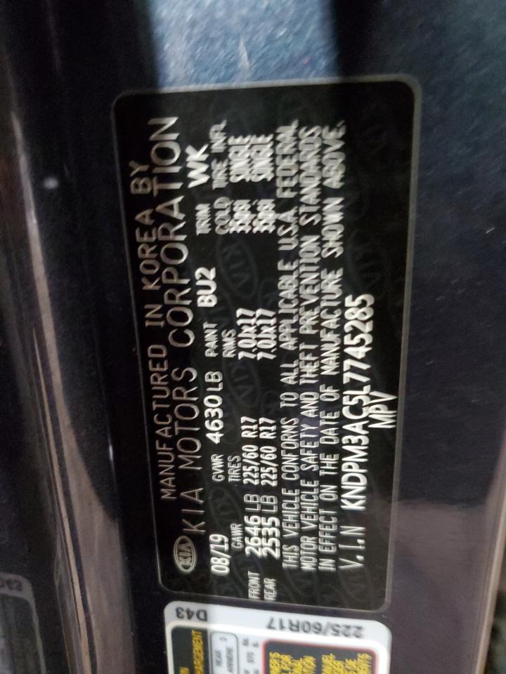 kndpm3ac5l7745285 KNDPM3AC5L7745285 2020 Kia Sportage Lx
