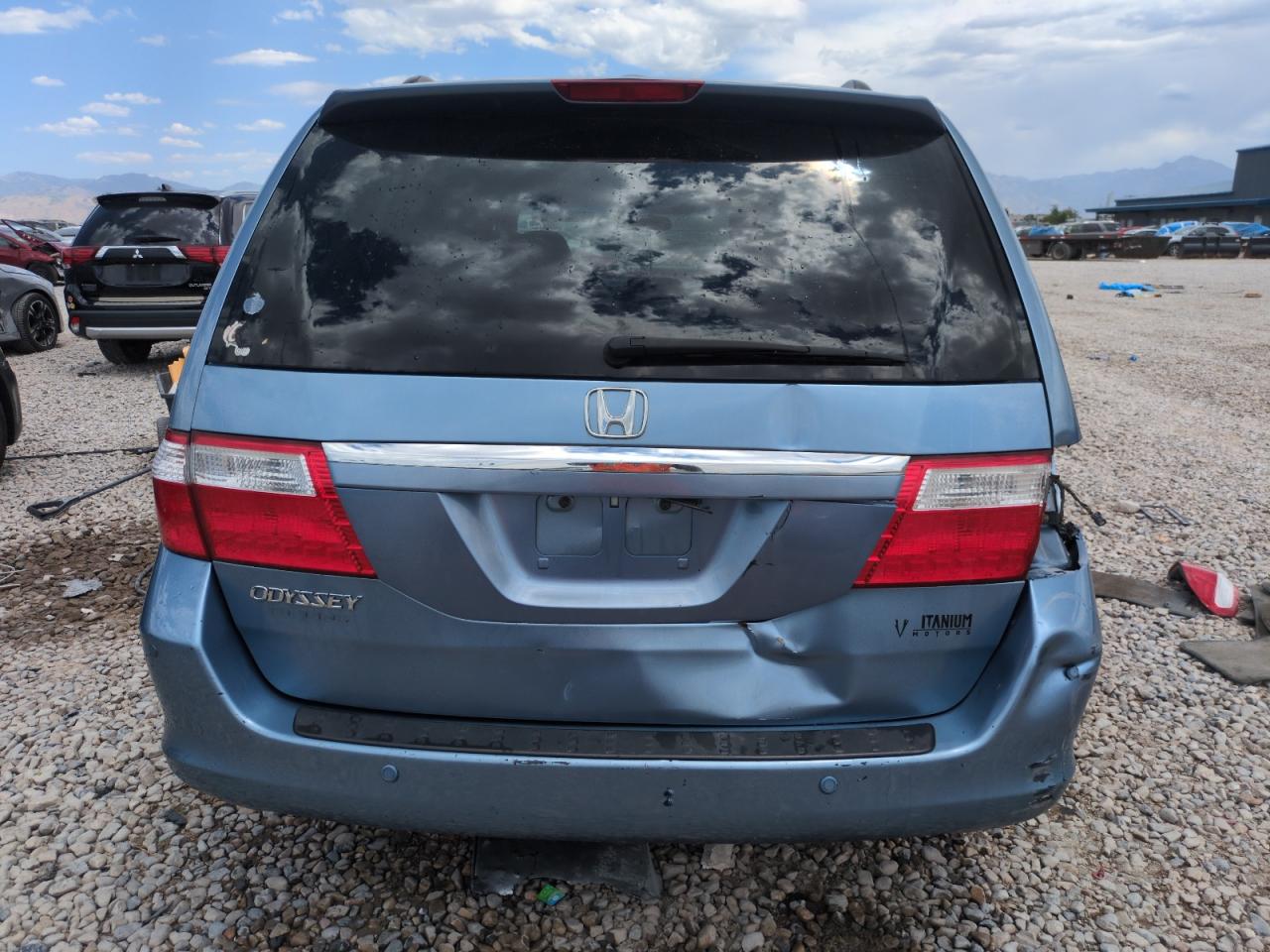 2007 Honda Odyssey Touring VIN: 5FNRL38897B087662 Lot: 63622545