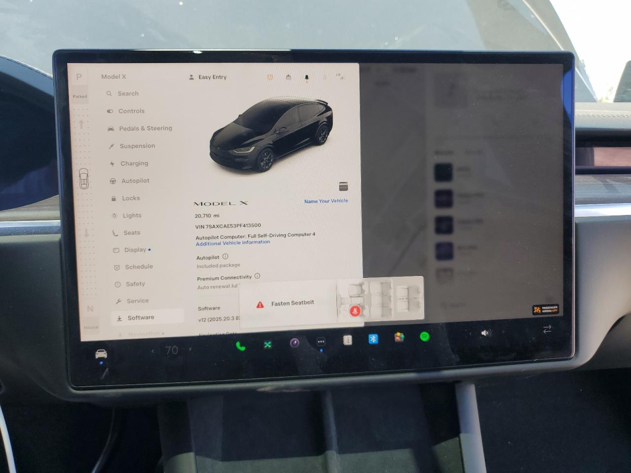 2023 Tesla Model X VIN: 7SAXCAE53PF413500 Lot: 63686035