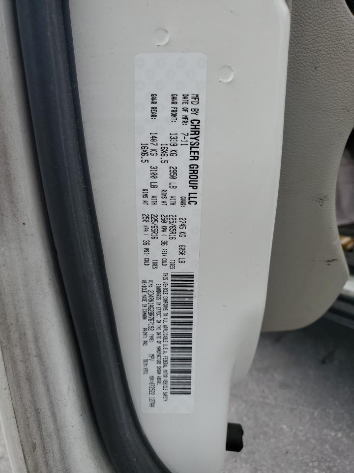 2011 Dodge Grand Caravan C/V VIN: 2D4RN1AG2BR767192 Lot: 64423635