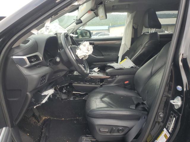  TOYOTA HIGHLANDER 2021 Czarny
